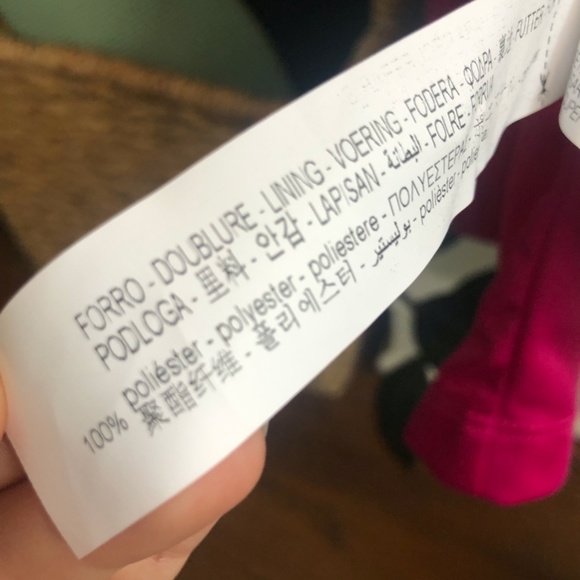 Zara Hot Pink Strapless Midi Velvet Dress Size L NWT- $80 - Picture 8 of 8